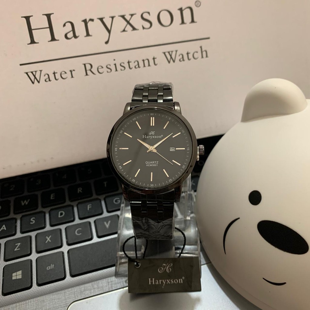 Jam Tangan Pria dan Wanita Haryxson Jam Tangan Mewah Jam Tangan Elegan Original Rantai Stainless