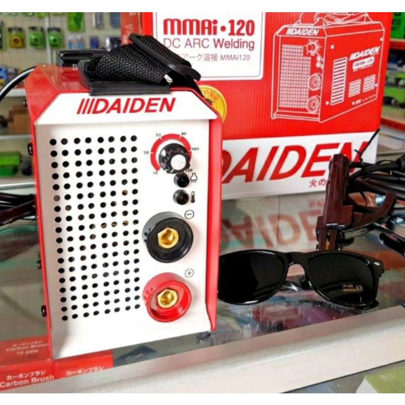 MESIN LAS DAIDEN MMAi 120 TRAVO LAS INVERTER MESIN LAS 900 WAT DAIDEN