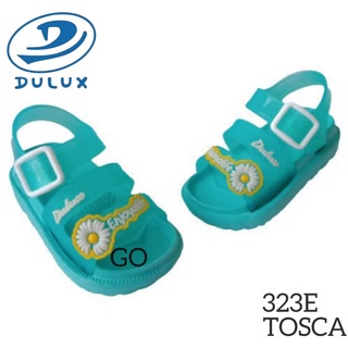 sogo DULUX 323ED GN  Sandal Ban 2 Flower Anak Perempuan Tali Belakang Anak Sandal Bayi Lucu