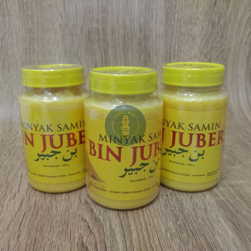 

Minyak Samin Bin Juber Kemasan 250 gram Minyak Nabati Minyak Samin Asli