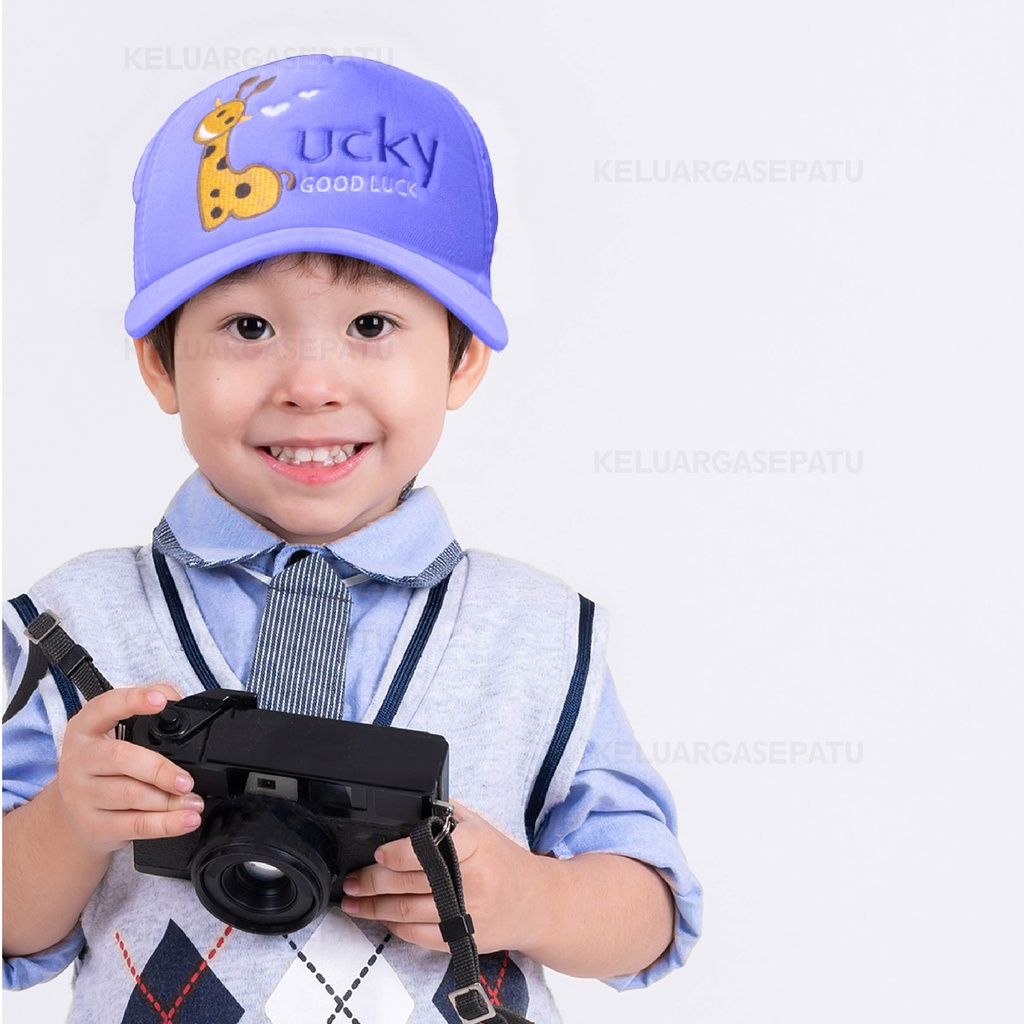 TOPI ANAK GOOD LUCKY JERAPAH ANAK TOPI ANAK LUCU TOPI ANAK COWO TOPI ANAK CEWE TOPI ANAK LUCU MURAH TOPI ANAK GOODLUCK QUALITY TOPI / TOPI ANAK LUCKY