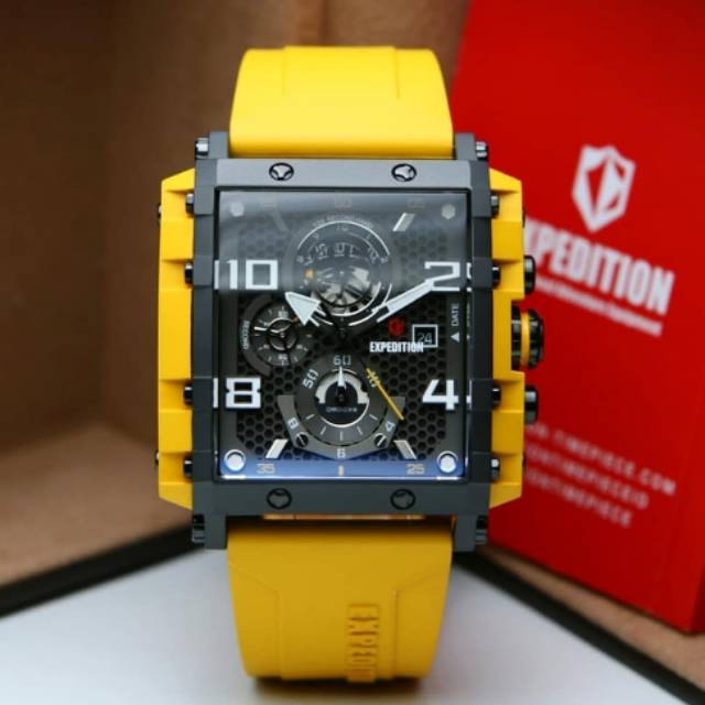 JAM TANGAN EXPEDITION COWOK E6757 ORIGINAL