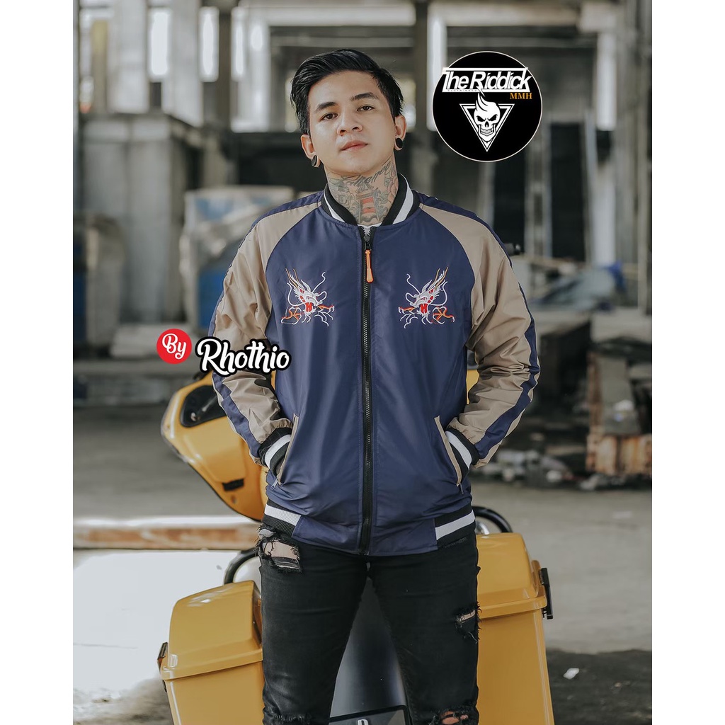 JD- JAKET BOMBER PRIA SUKAJAN / JAKET BOMBER PRIA RHOTHIO TERBARU DAN TERMURAH ORIGINAL