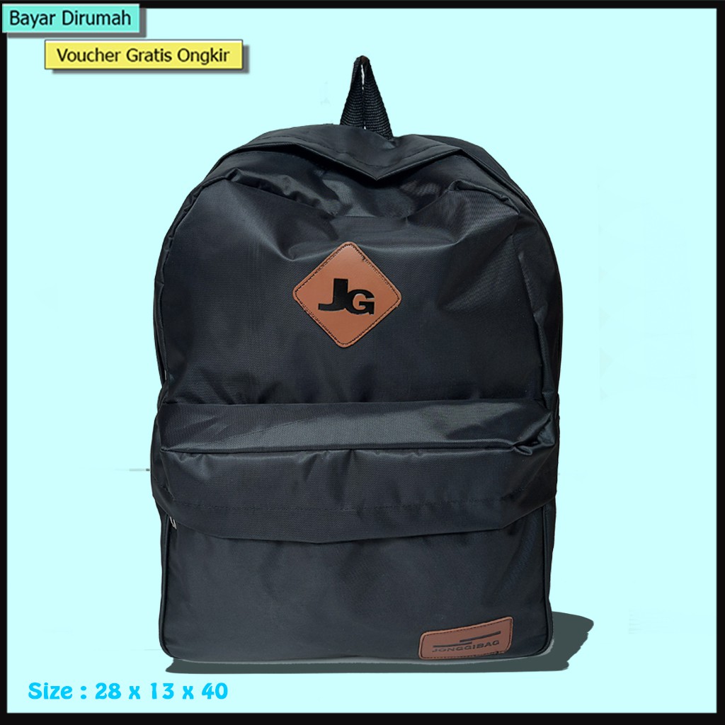 Backpack style tas sekolah ransel clasic Jonggi