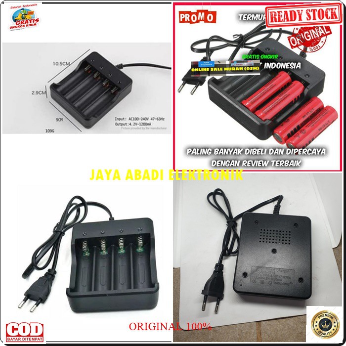 G407 ADAPTOR BTERAI CAS 3.7 VOLT 18650 ADAPTOR 4 SLOT PORT BATERAI CHARGER BATERAI BATU BATERAI VAPE VAPOR POWERBANK DLL TREVEL CAS CASAN BATERAI CAS CASAN BATERAI DUAL MULTI UNIVERSAL BISA SEGALA JENIS BATERAI 18650 3.7 VOLT