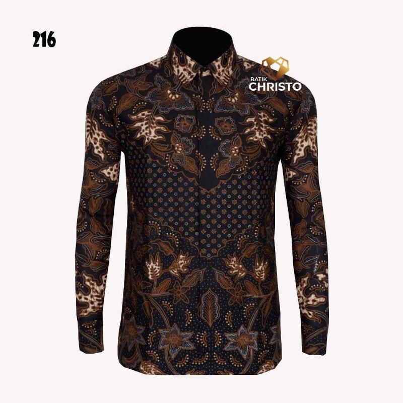 Kemeja Batik Christo Slimfit Premium CHR 216