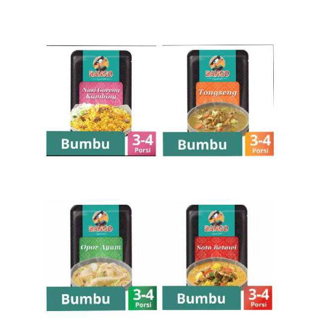 

Bango Bumbu Tongseng/Nasi Goreng/Soto/Opor Ayam