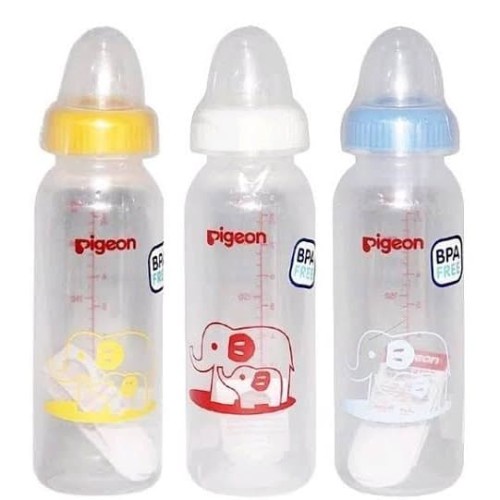 Pigeon Botol Susu PP | Botol Satuan - Motif dan Warna Random