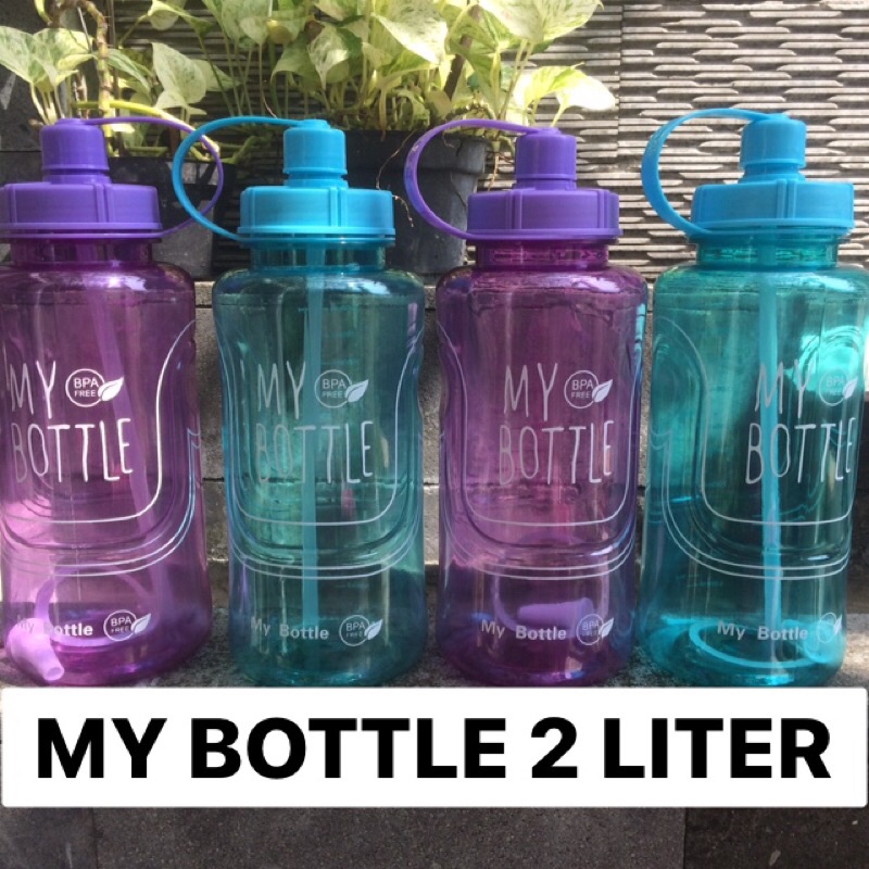 BOTOL MINUM JUMBO 2 LITER MY BOTTLE
