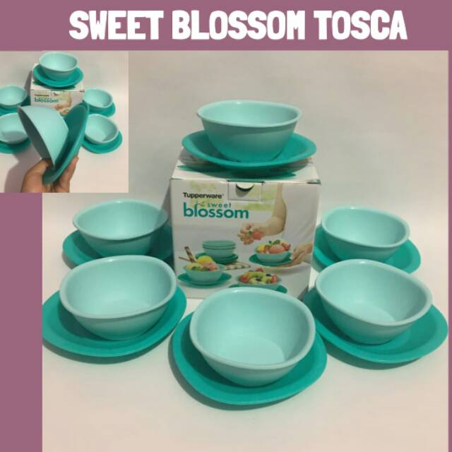 Tupperware Sweet Blossom Tosca Shopee Indonesia