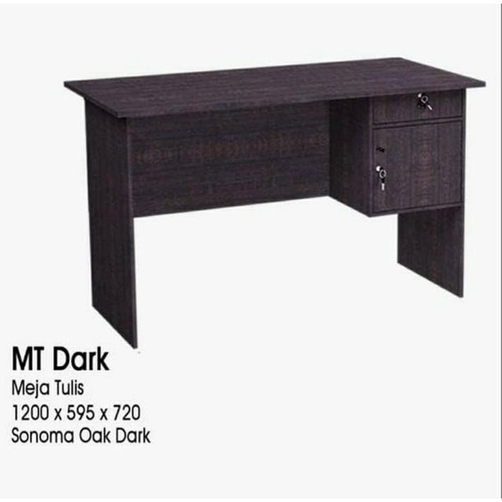 MEJA KANTOR MEJA KAYU MEJA KIOS MEJA BELAJAR MEJA KASIR SETENGAH BIRO MERK G-STAR OLYMPIC