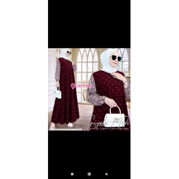 gamis gayola midi by Pinkan