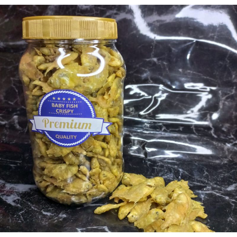 

baby fish crispy premium renyah