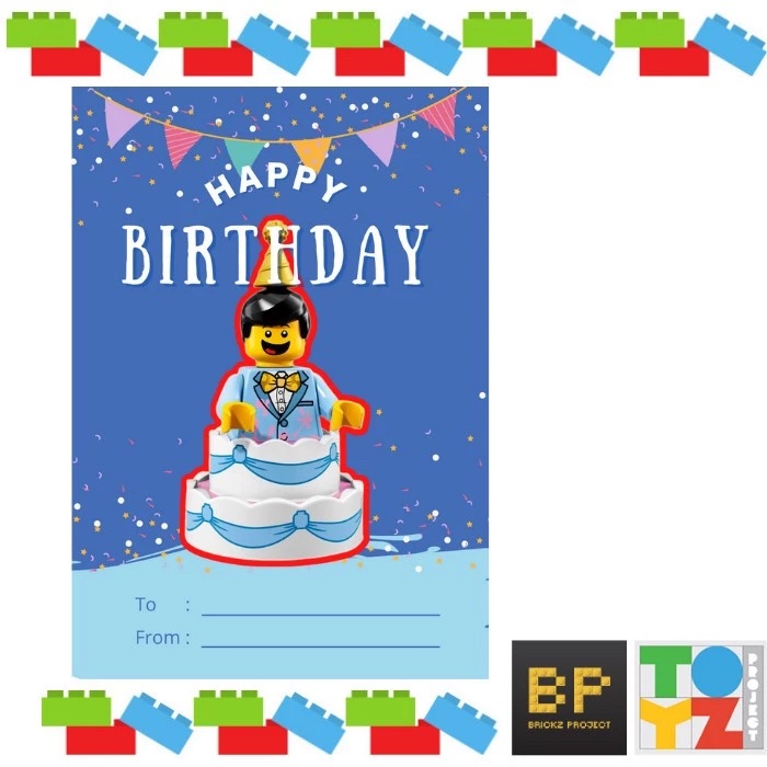 

Kartu Ucapan Happy Birthday for Boy Vertical no satu