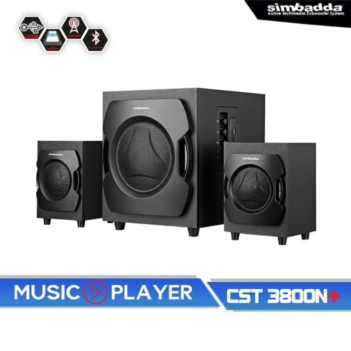 Simbadda Music Player CST 3800 N+ Bluetooth