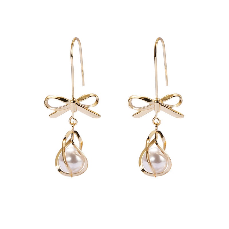 Anting Panjang Medium Hias Liontin Rumbai Opal Gaya Jepang Dan Korea Untuk Wanita