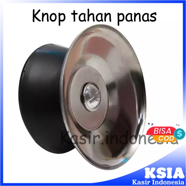 Kenop Gagang Pegangan Tutup Panci Pentol Tutupan Panci Bulat Knop