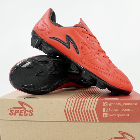 Sepatu Bola Specs Accura FG Emperor Red Black 101412 Original BNIB