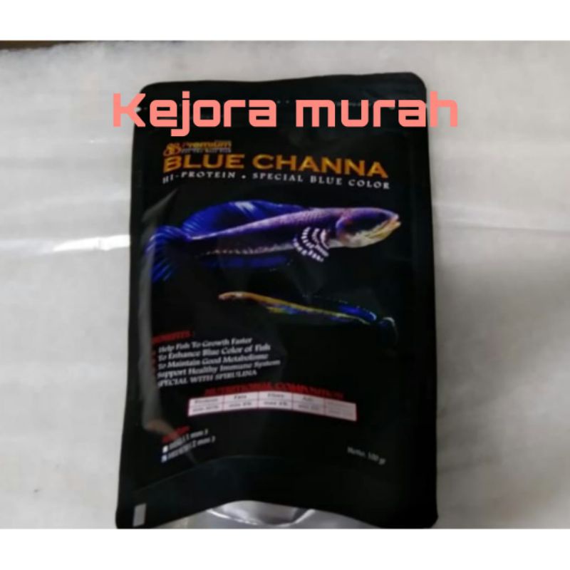 PAKAN IKAN 88 PELET PREMIUM BLUE CHANNA PAKAN IKAN PREDATOR