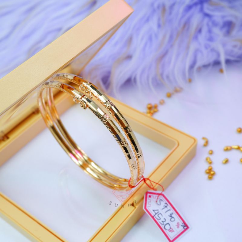 Gelang krincing emas asli 300%