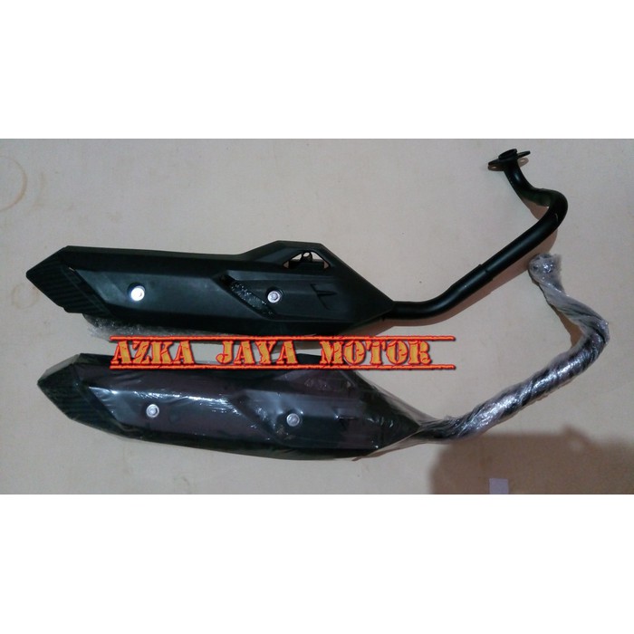 knalpot Racing Bobokan Honda Vario 150 model ori + tutup Knalpot
