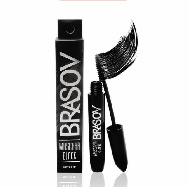 BRASOV (BPOM) Mascara Black 8g | maskara hitam