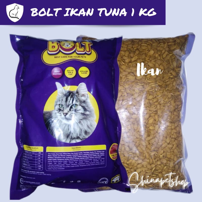 MAKANAN KUCING BOLT IKAN