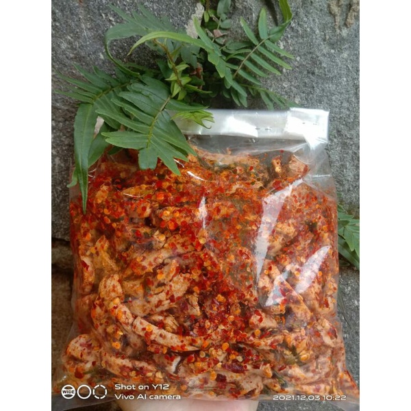 

Basreng stick extra pedas/original daun jeruk 500gram