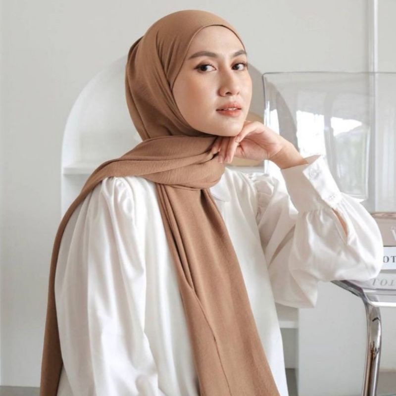 Pashmina Crinkle Airflow Premium / Pashmina Crinkle Flowy Shawl