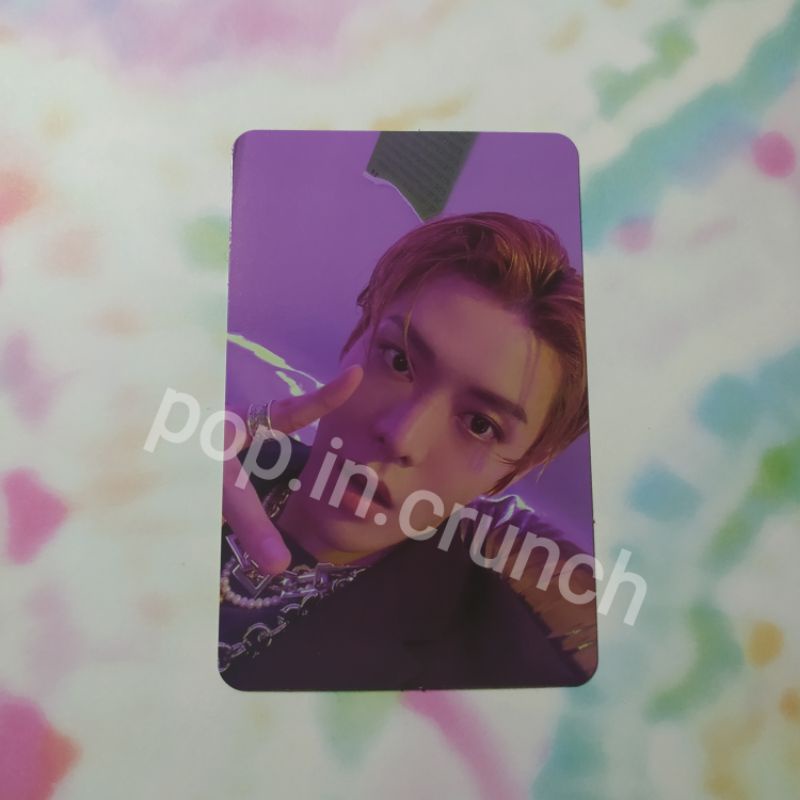 Official nct yuta jewel case sticker pc