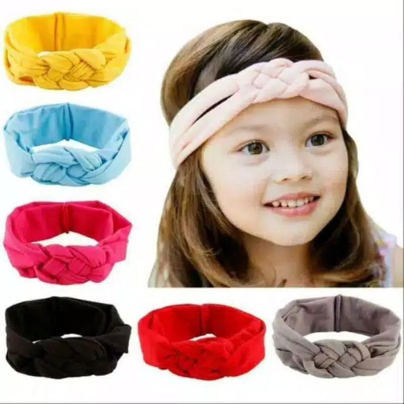 BANDANA bayi KEPANG |headband Baby Perempuan New born Usia 0-3 Tahun Premium