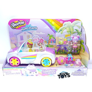 shopkins rainbow car