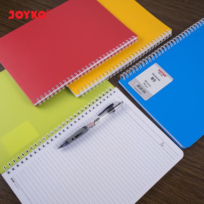 Notebook Diary Agenda Buku Catatan Bergaris Spiral Joyko NB-664 B5