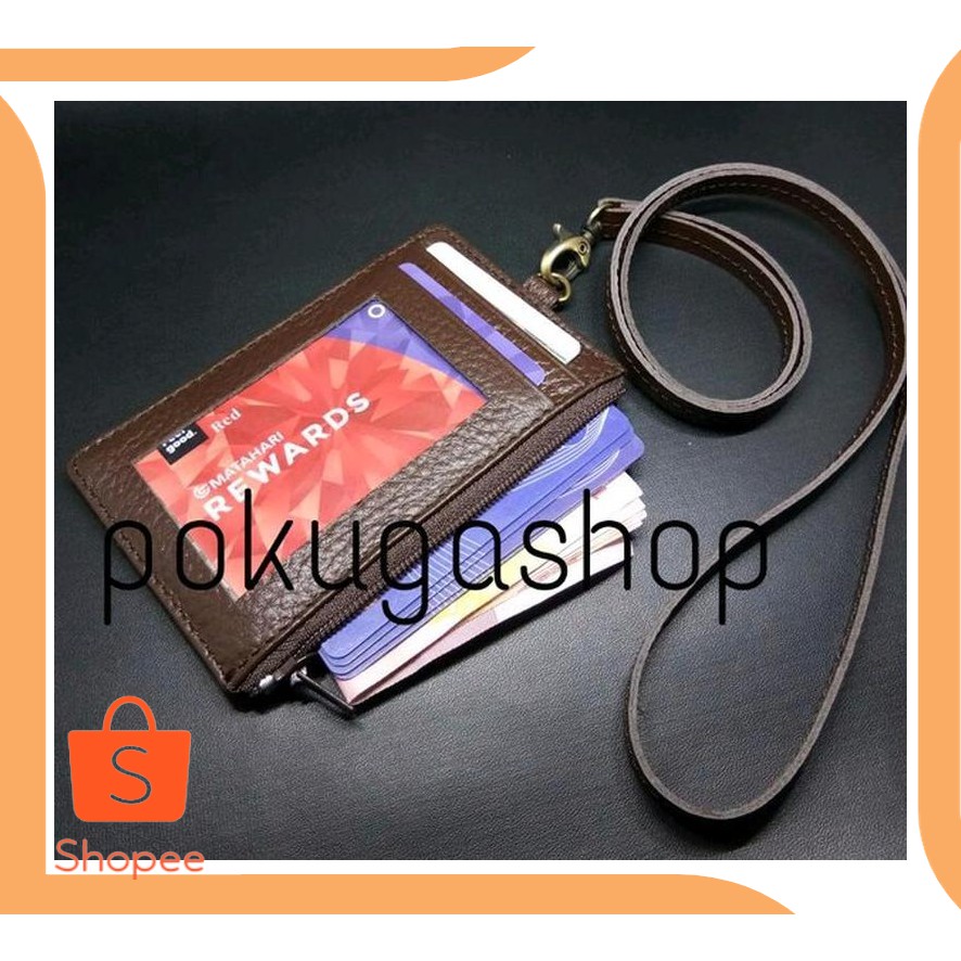 

Promo tools name tag kulit premium limited -dompet kulit garut - id card h Berkualitas