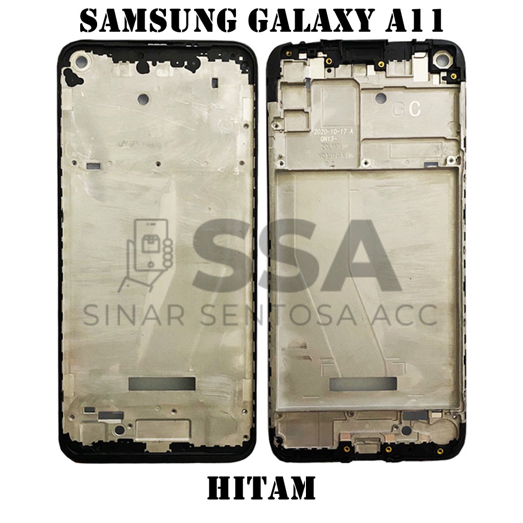 Tulang Tengah Middle Frame LCD Samsung Galaxy A11 Original 100% Tulang Casing Bezel Bezzel Bazel Handphone HP Ori Original Awet Murah A 11