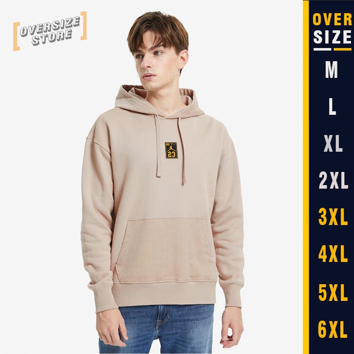 Jaket Air Jordan Hoodie Nike Oversize M L XL XXL XXXL XXXXL XXXXXL Beige