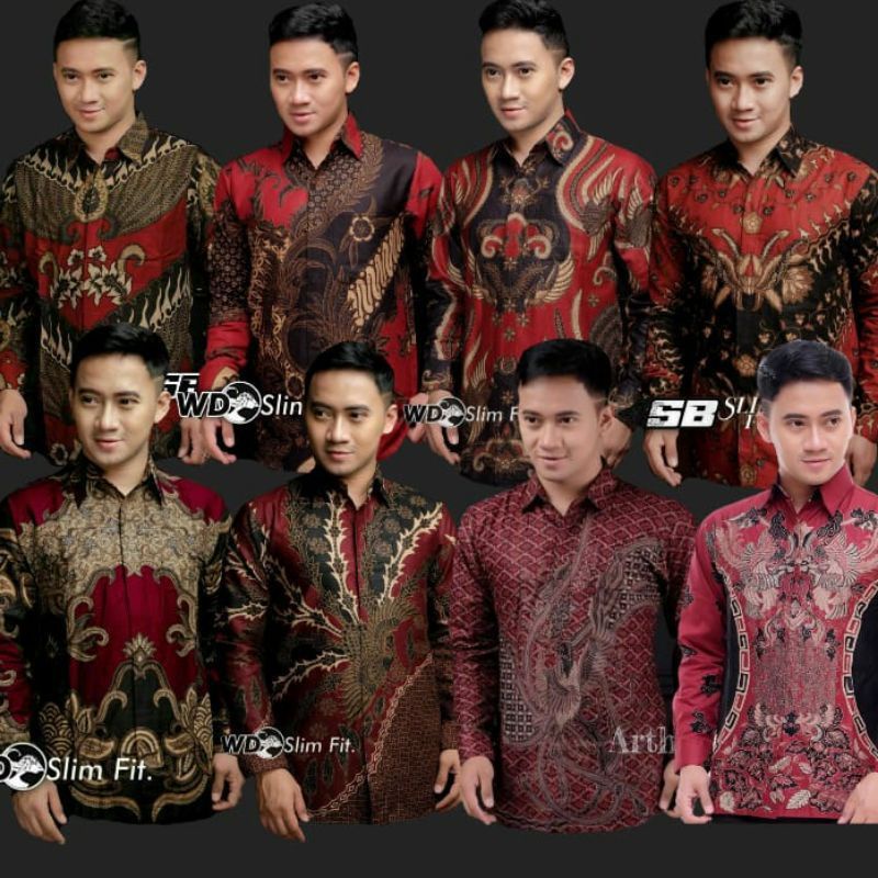 Baju Batik Pria Gus Azmi Syubbanul Muslimin Batik Katun Halus Hadroh Azzahir Hilwa