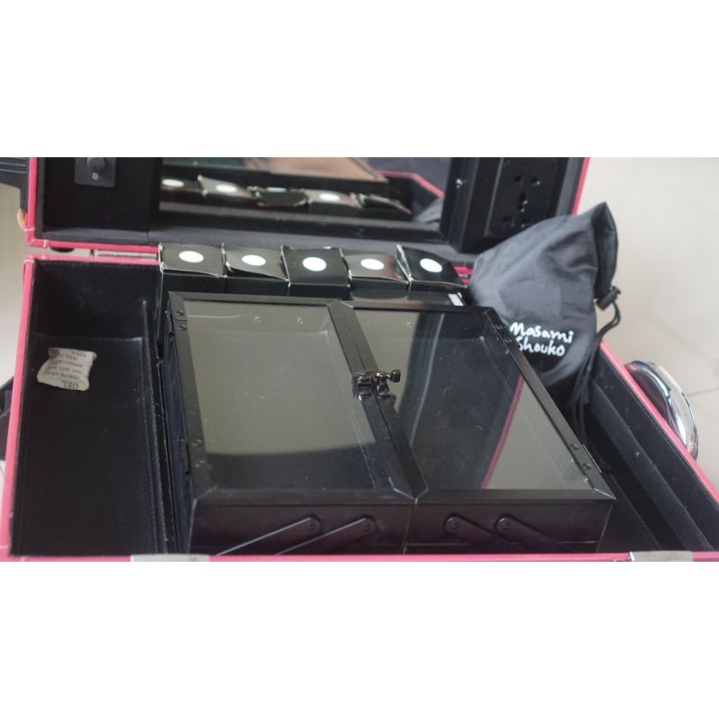 Koper Make Up Beauty Case Original Masami Shouko Pink