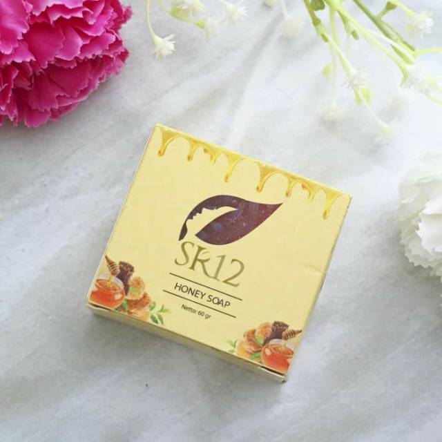 Pembersih wajah sabun madu honey soap SR12 BPOM ORIGINAL