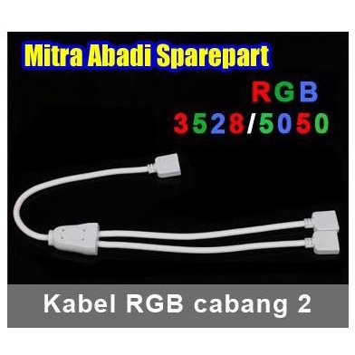 Kabel LED Strip RGB Cabang 2