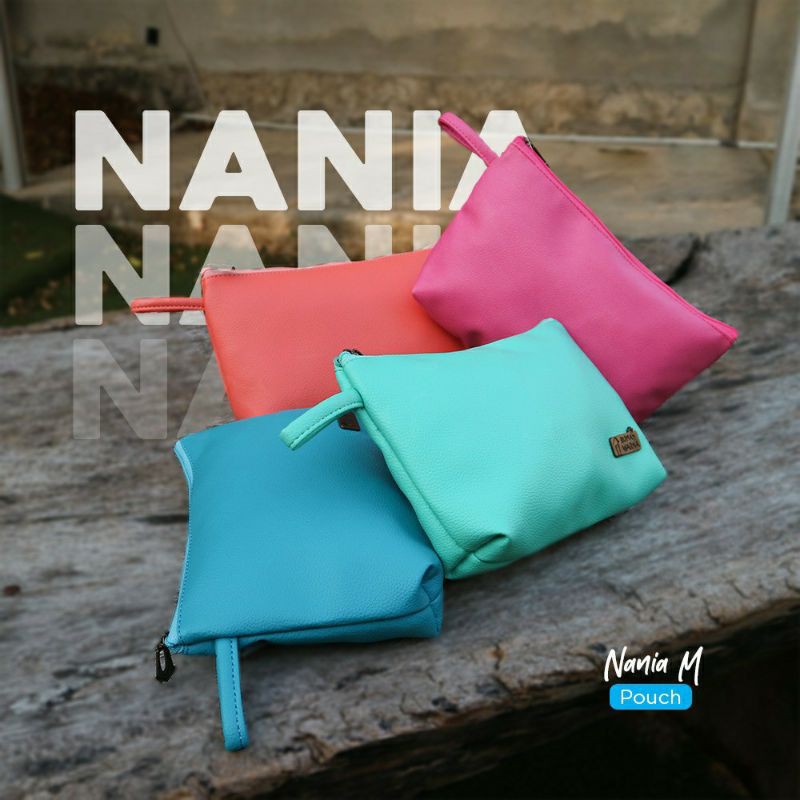 Dompet Pouch Nania Size M Rumah Warna