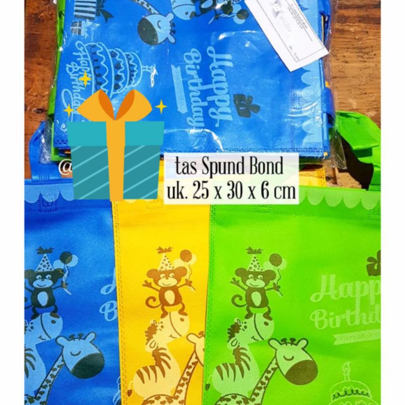 

Tas kain spundbond lipat bawah