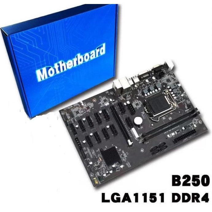 Motherboard Oem Btc B250 12 Vga Mining Lga1151 Ddr4 Not Biostar Tb250
