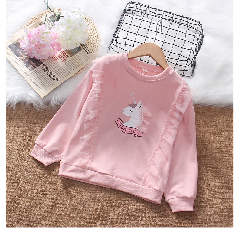 SSP6-Setelan Set Anak Perempuan New Unicorn Pearl