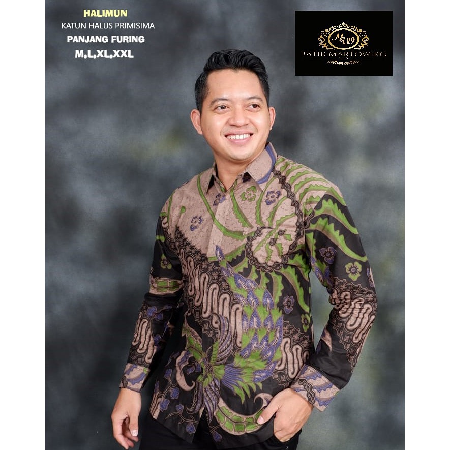 HALIMUN MARTOWIRO KEMEJA BATIK PRIA LENGAN PANJANG PENDEK LAPIS FURING ATASAN BATIK PREMIUM MODERN SETYO PRABU MERAK PUSPITA UWER UNGU HUTAMA WINASTA PANDJI WISNU AKHMAL ARYANALA ADHIJAYA ADIWANGSA ENDRA SIDOMUKTI KAMANDANU BLUE WISANGGENI