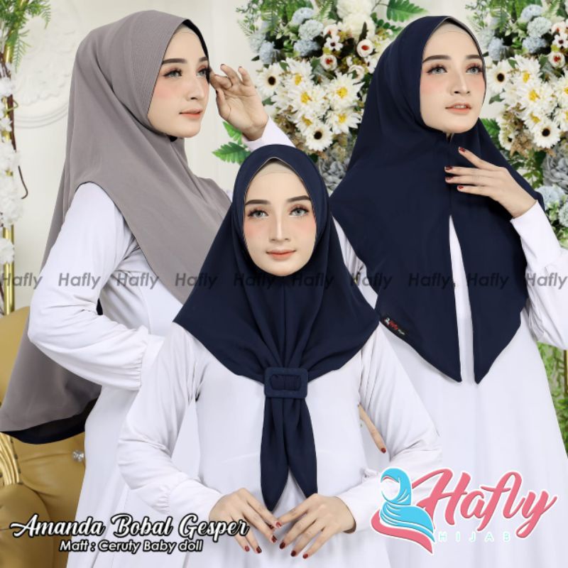 Khimar Amanda Bobal Gesper Ori Hafly Hijab