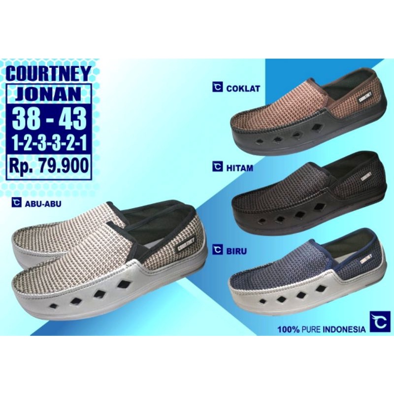 sepatu pria Ardiles Courtney / Mickelson slip on orginal 100%Trendy keren elegant