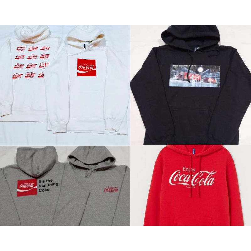 Hoodie H&M Coca Cola Original