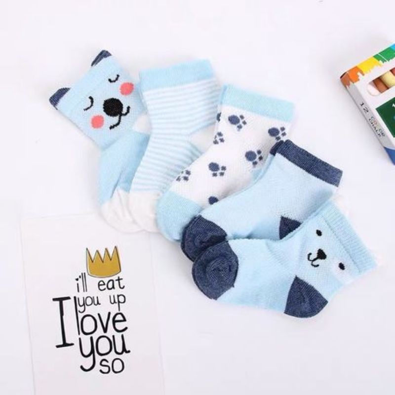 KAUS KAKI BAYI / ANAK 5IN1 SET IMUT