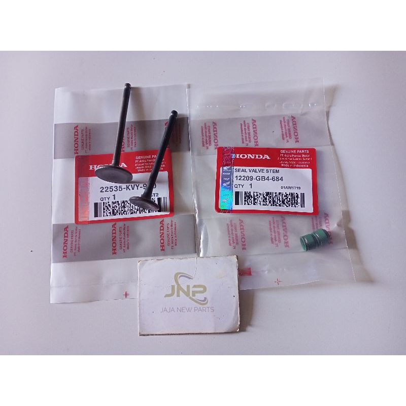 Klep set+Seal klep set Honda beat fi,beat karbu, Scoopy Spacy Vario Karbu original